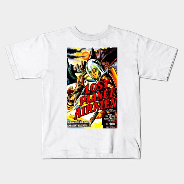 Lost Planet Airmen (1951) Kids T-Shirt by FilmCave